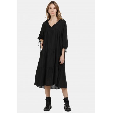 DreiMaster Vintage Kleid in schwarz
