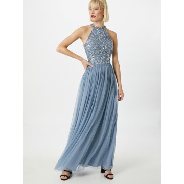 LACE & BEADS Kleid 'Avalon' in blau