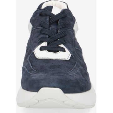 CAPRICE Sneaker in dunkelblau / weiß