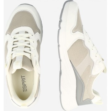 ESPRIT Sneaker 'Liverpool' in beige / dunkelbeige / grau