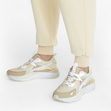 PUMA Sneaker 'Tones' in creme / taupe / weiß