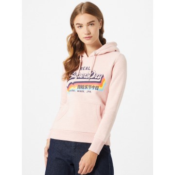Superdry Sweatshirt in mischfarben / rosa
