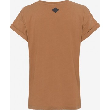 REPLAY T-Shirt in braun / schwarz