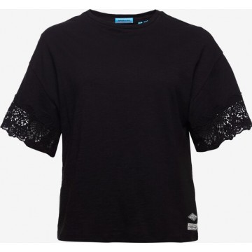 Superdry T-Shirt in schwarz